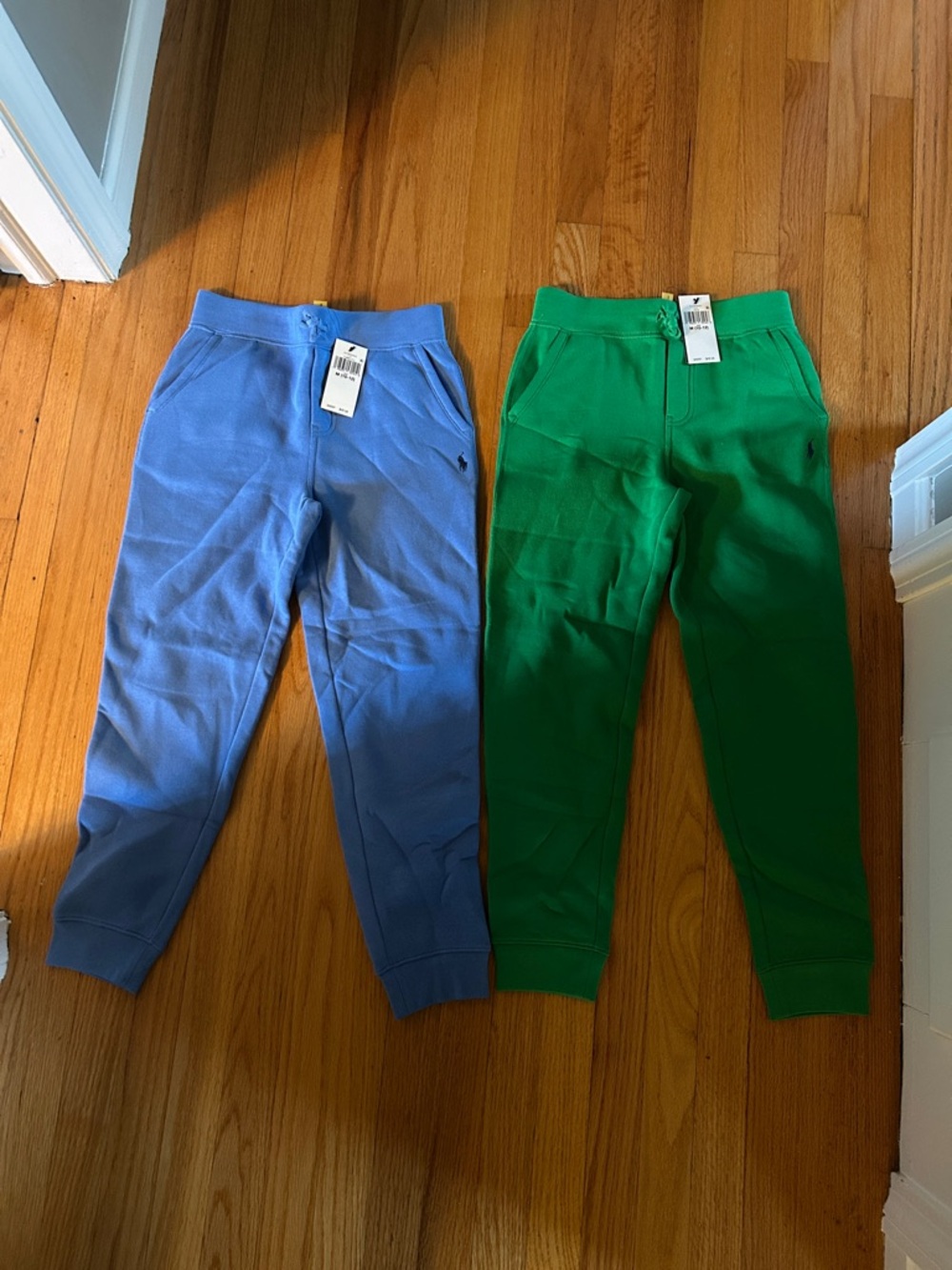 Polo by Ralph Lauren Boys Blue and Green Jogger Sweatpants